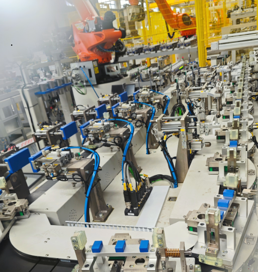 电池包后端加工柔性输送线解决方案