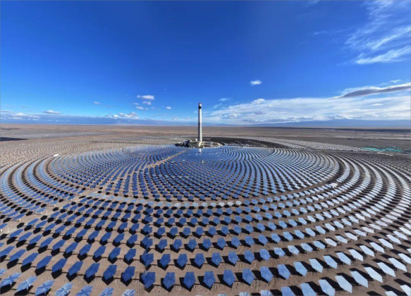 行动元产品在光热发电项目发光发热